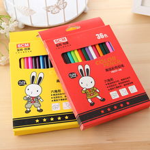 探索韩国创意七彩雨36色彩色铅笔套装 学生与办公文具的理想之选